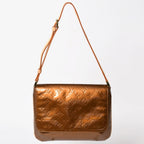 Louis Vuitton Monogram Vernis Thompson Street Shoulder Bag Blanc Brown Patent
