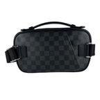 Louis Vuitton Belt Bag Damier Graphite Ambler — view 3
