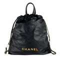 Chanel Backpack 22 Black