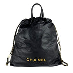Chanel Backpack 22 Black
