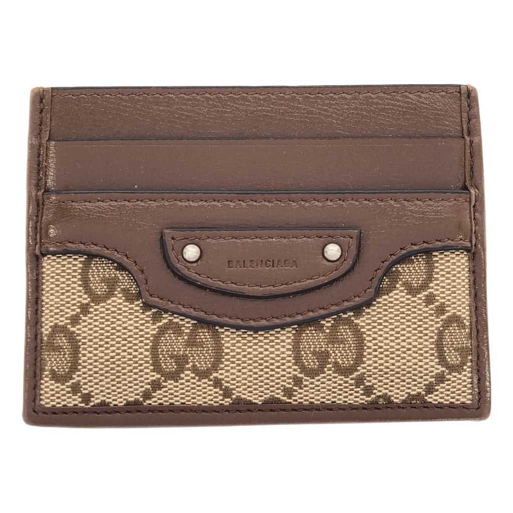 Gucci the Hacker Project Card Case Brown