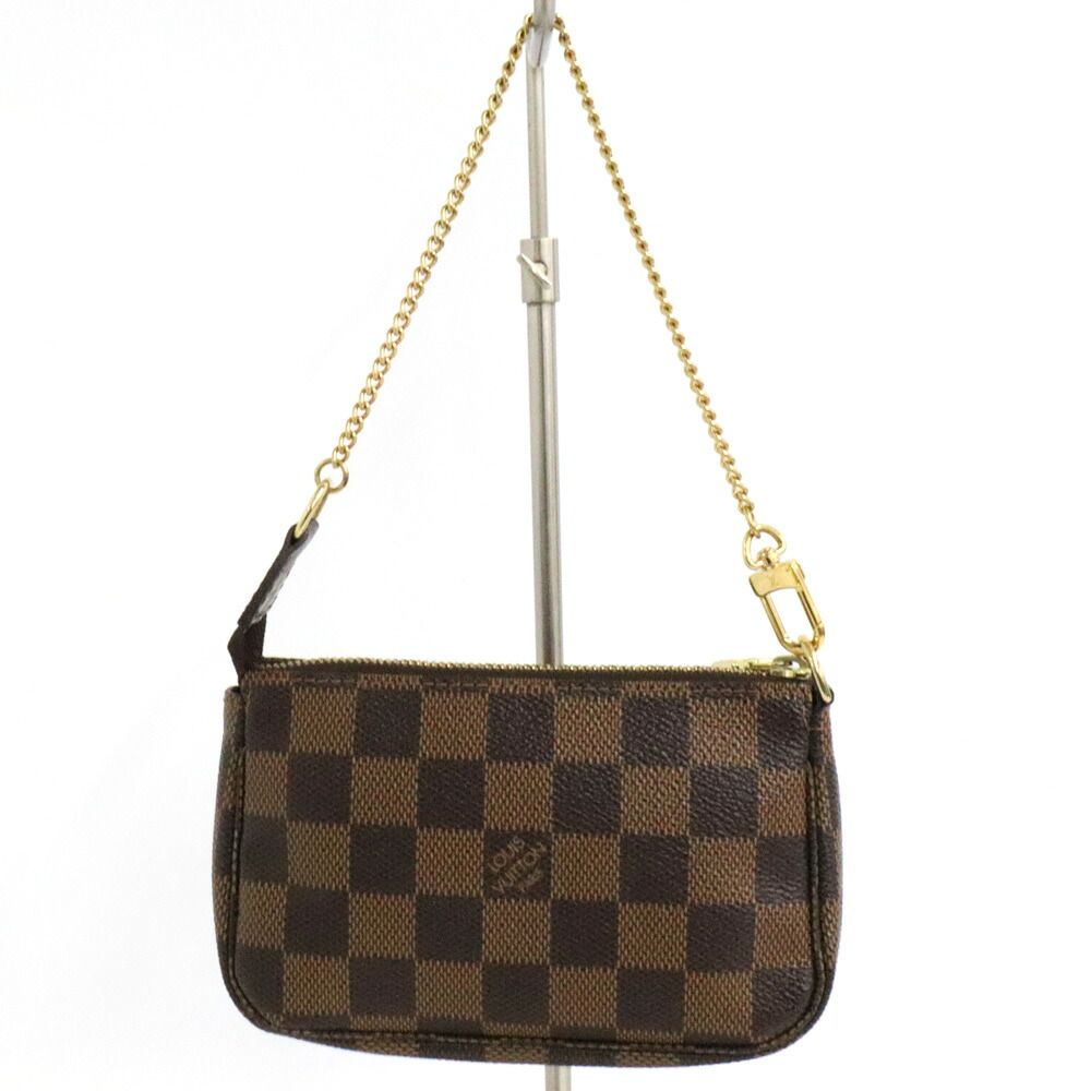 Louis Vuitton Damier T&b Pochette Soirle Pouch Mini — view 2