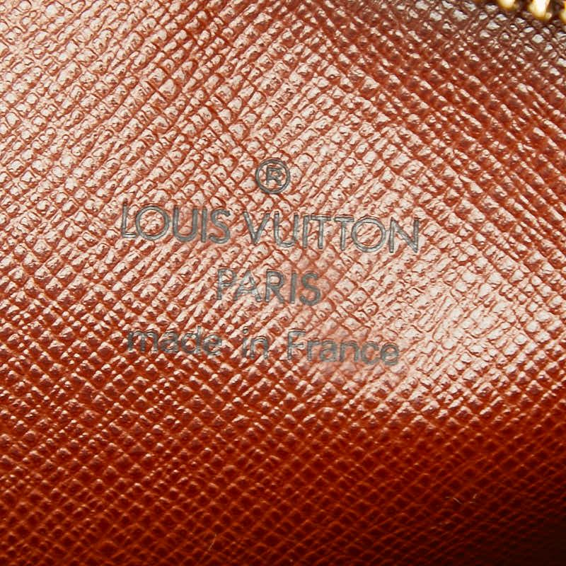 Louis Vuitton Monogram Amazon Crossbody Shoulder Bag Brown Leather — view 9
