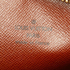 Louis Vuitton Monogram Amazon Crossbody Shoulder Bag Brown Leather — view 9