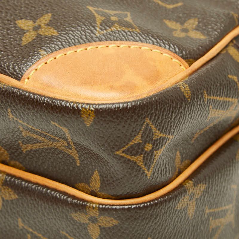 Louis Vuitton Monogram Amazon Crossbody Shoulder Bag Brown Leather — view 4
