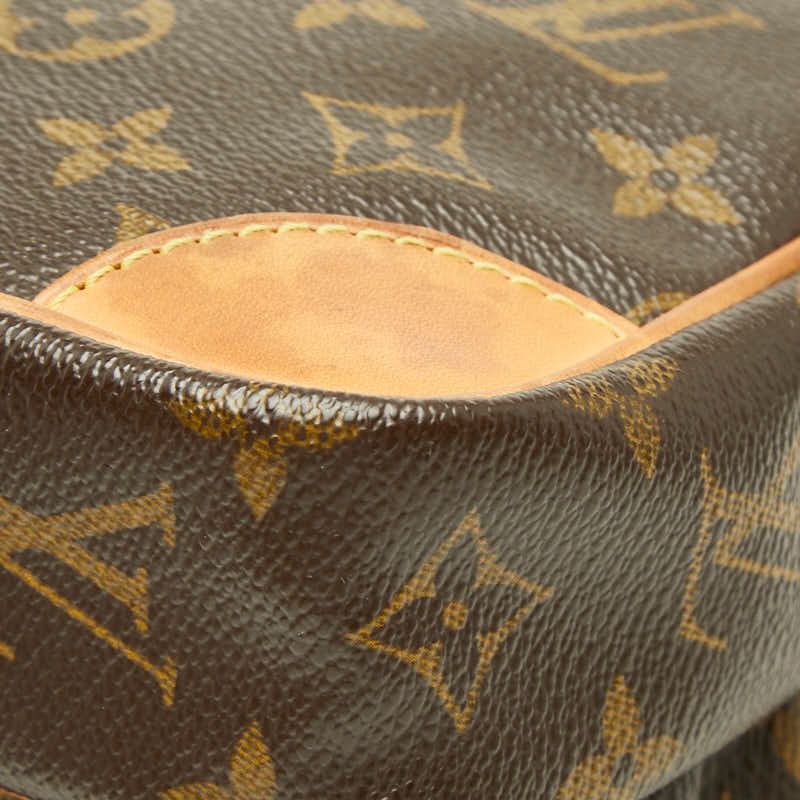 Louis Vuitton Monogram Amazon Crossbody Shoulder Bag Brown Leather — view 6