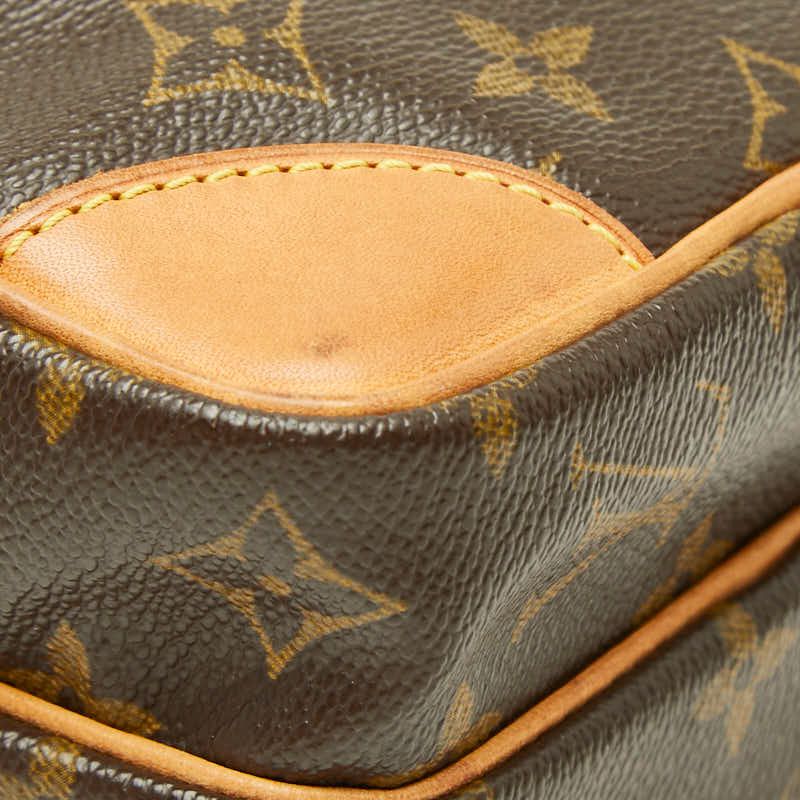 Louis Vuitton Monogram Amazon Crossbody Shoulder Bag Brown Leather — view 5