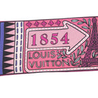 Louis Vuitton Bandeau BB Jeux de Scarf Twilly Purple Silk — view 2