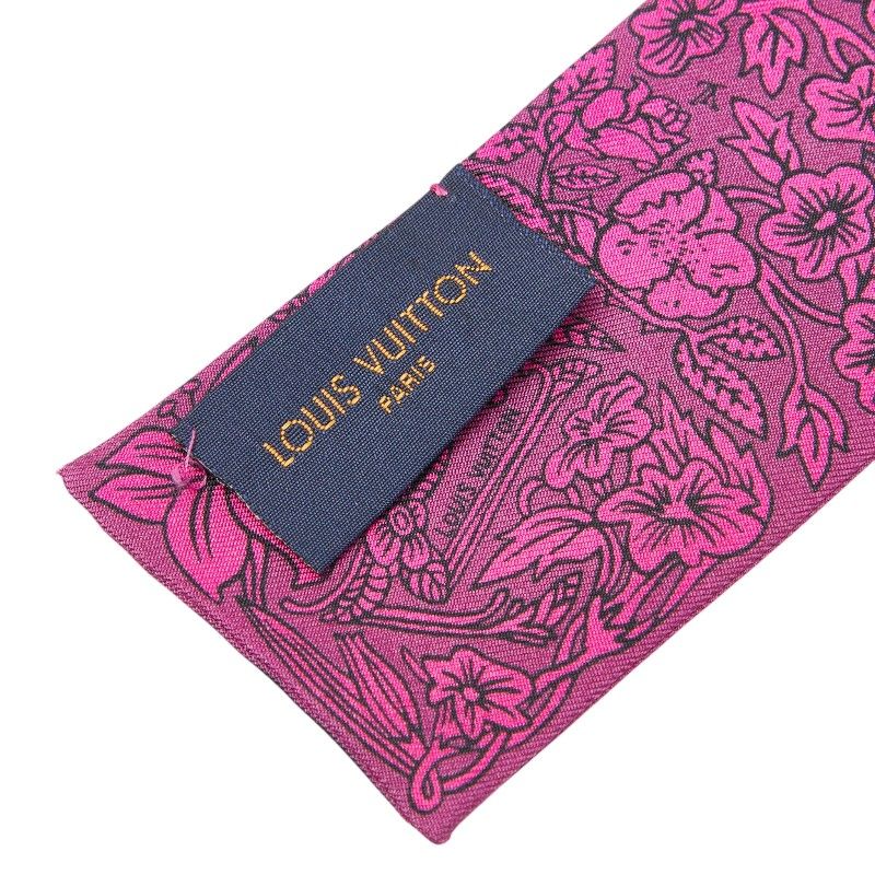 Louis Vuitton Bandeau BB Jeux de Scarf Twilly Purple Silk — view 3