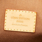 Louis Vuitton Monogram Odeon MM Crossbody Shoulder Bag Brown Leather — view 7