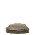 Louis Vuitton Monogram Odeon MM Crossbody Shoulder Bag Brown Leather — view 3
