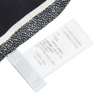 Dior Toile de Jouy Flower Mitzah Scarf Twilly Black White Silk — view 9