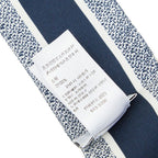 Dior Toile de Jouy Sauvage Silk Twill Mitzah Scarf Twilly Navy Ivory — view 5