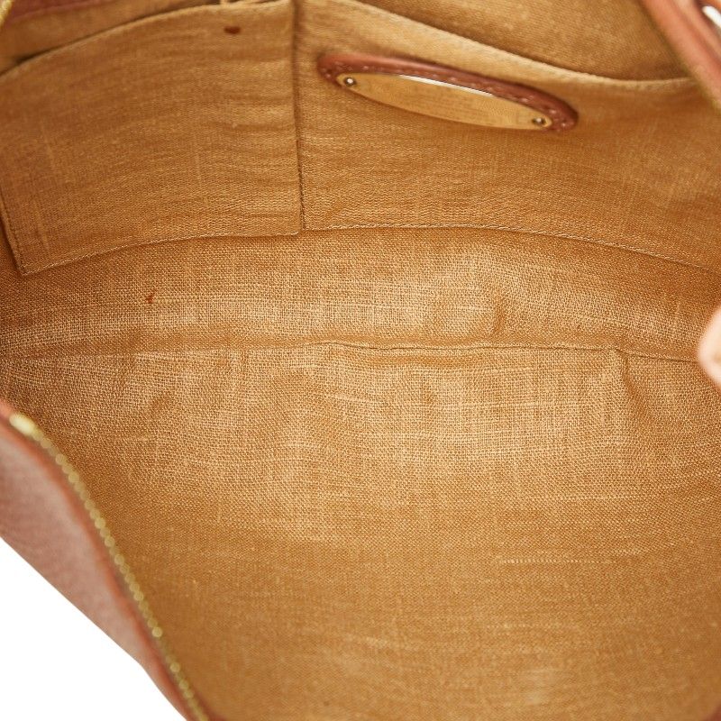 Fendi Selleria Crossbody Shoulder Bag Pink Leather — view 9