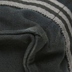 Hermes Fourre Tout Besace MM Crossbody Shoulder Bag Black Gray Canvas — view 7