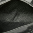 Gucci Bamboo 2-Way Shoulder Bag Black Nylon Leather — view 8