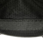 Celine C Macadam Tote Shoulder Bag Black Canvas Leather — view 8