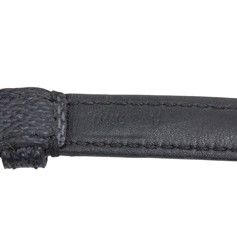 Louis Vuitton Damier Graphite Bracelet Sign It Double Strand Black Gray Metal — view 6