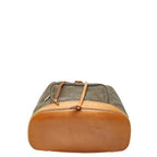 Louis Vuitton Monogram Montsouris MM Backpack Brown Leather — view 3