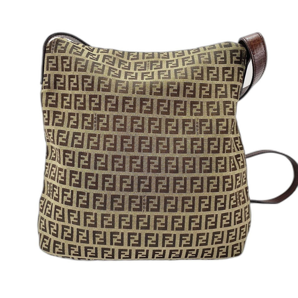 Fendi Shoulder Bag Beige — view 3