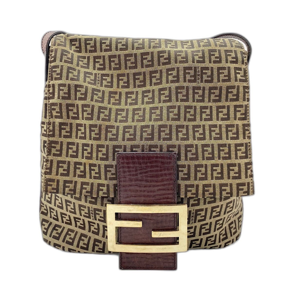 Fendi Shoulder Bag Beige — view 2
