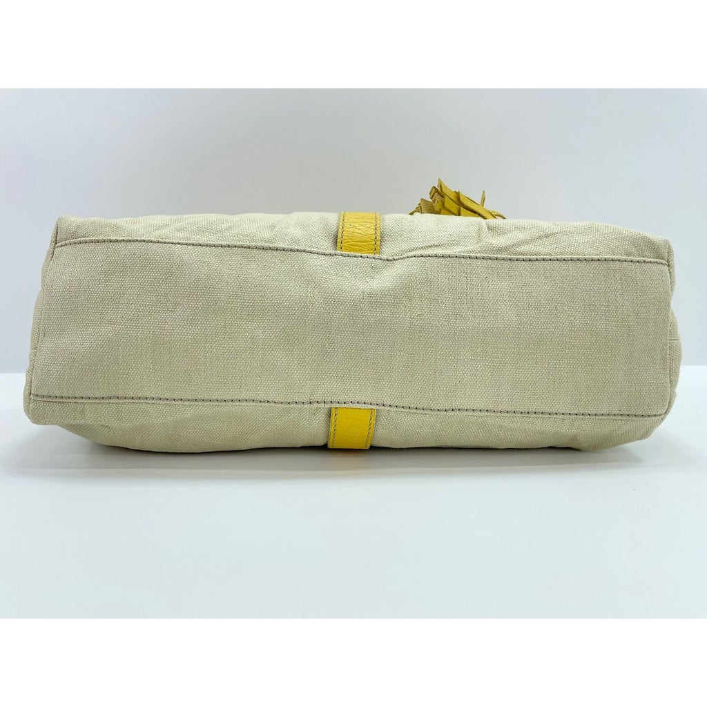 Celine Handbag Cabas Beige — view 5