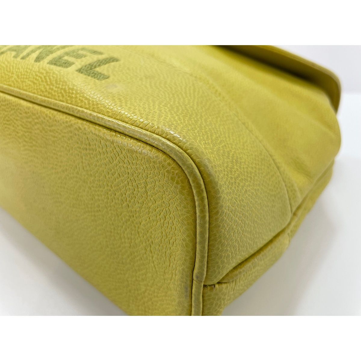 Chanel Backpack Yellow — view 6