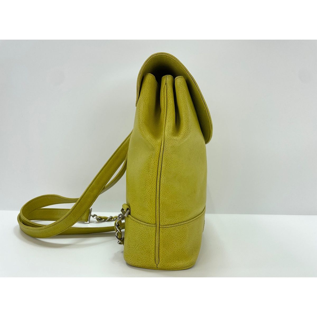 Chanel Backpack Yellow — view 3