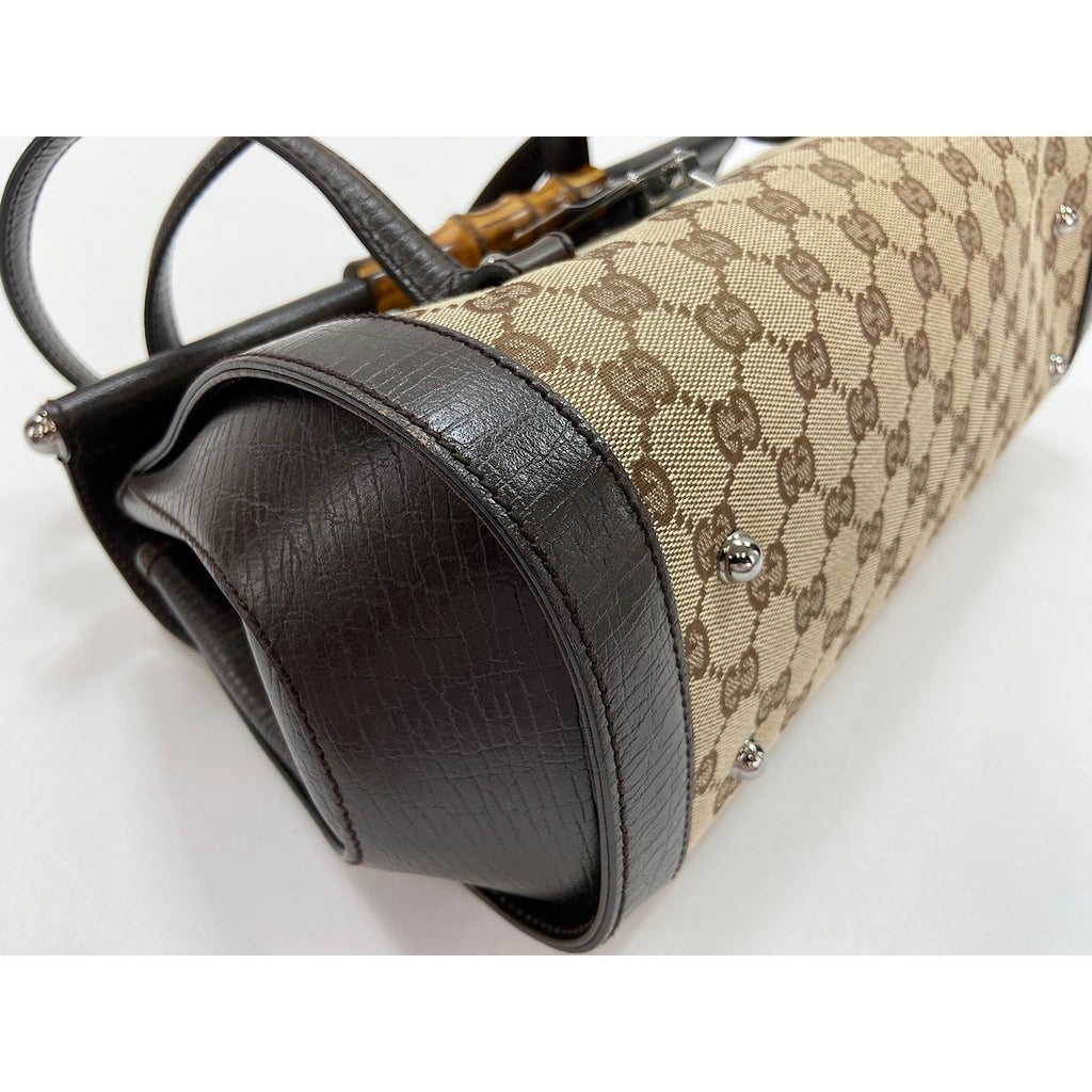 Gucci Handbag Bamboo Brown — view 6