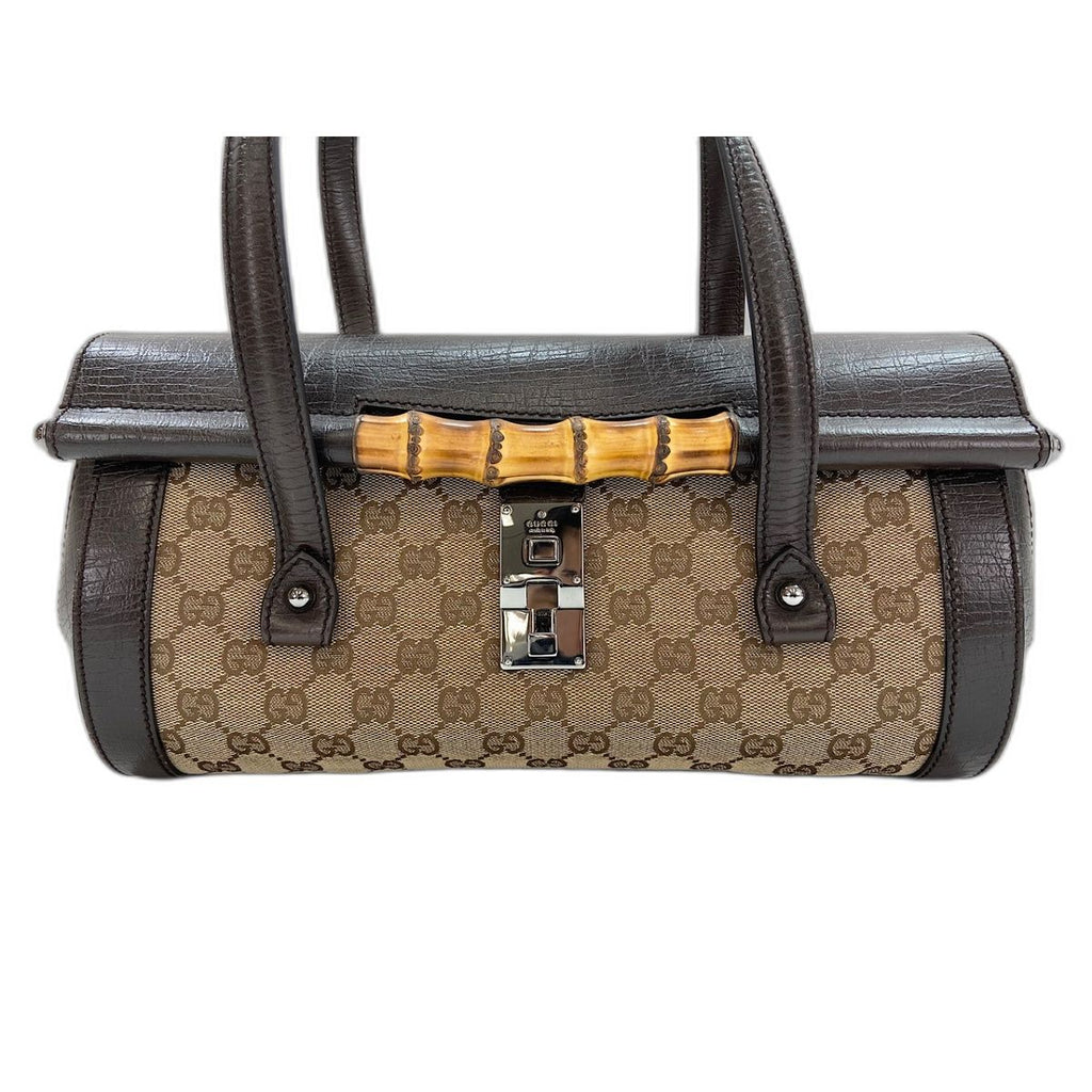 Gucci Handbag Bamboo Brown