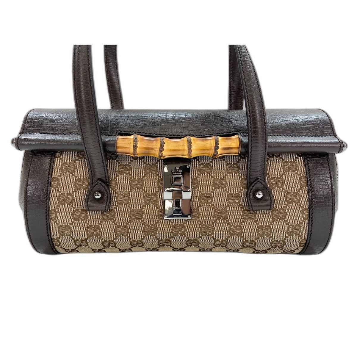 Gucci Handbag Bamboo Brown