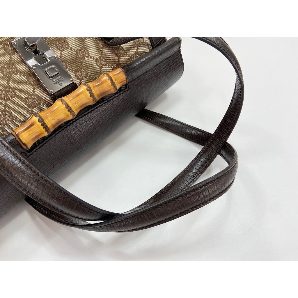 Gucci Handbag Bamboo Brown — view 8