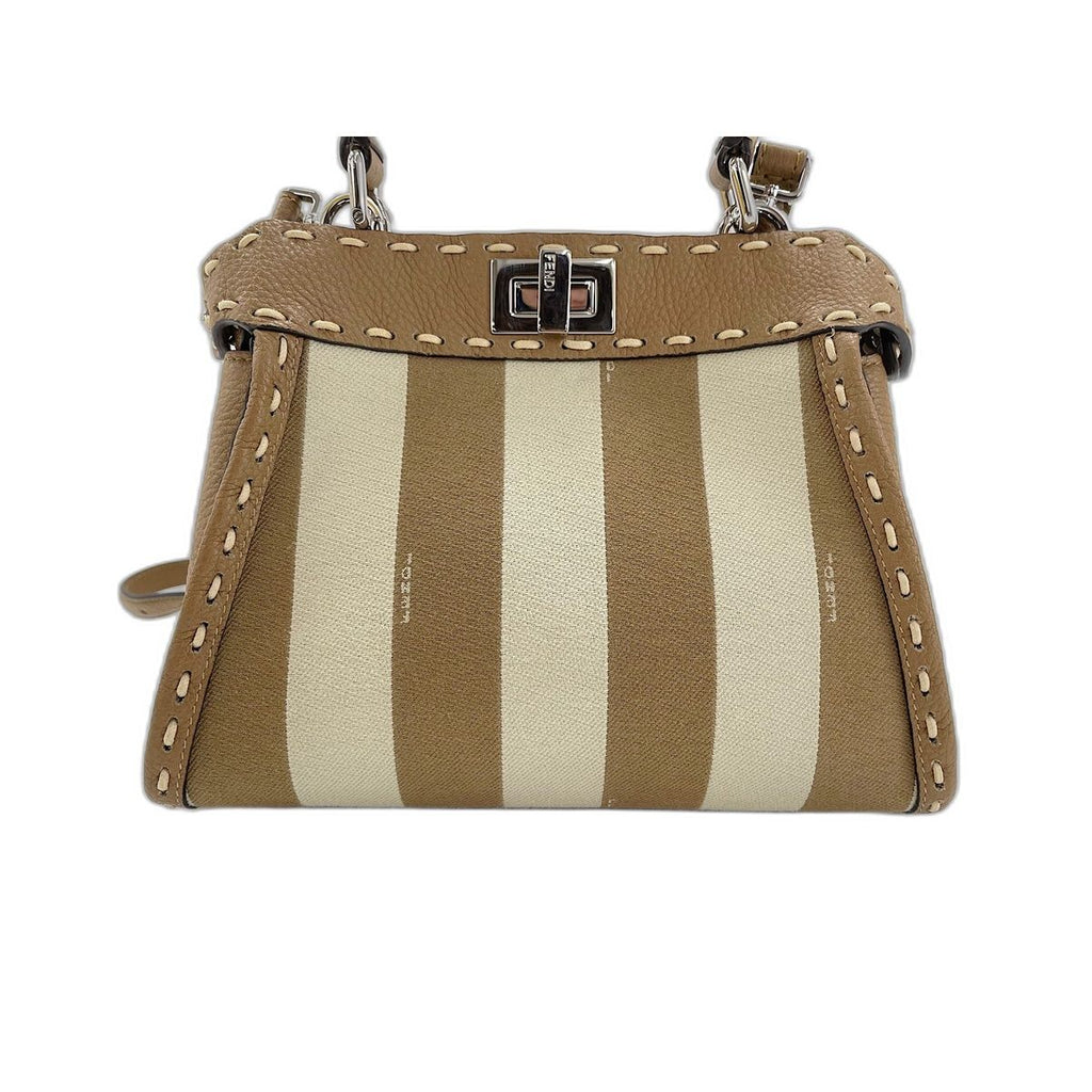 Fendi Handbag Peekaboo Beige