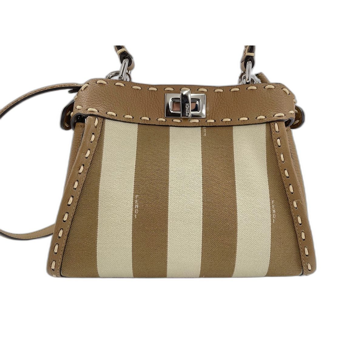 Fendi Handbag Peekaboo Beige — view 2