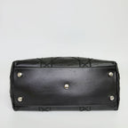 Dior Lady Cannage Large Shoulder Bag Leather Black Vintage — view 7