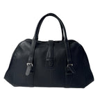Loewe Senda Large Handbag Leather Black — view 2