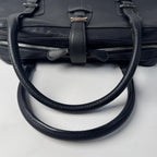Loewe Senda Large Handbag Leather Black — view 6