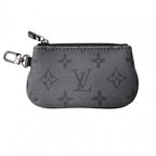 Louis Vuitton Monogram Eclipse Coin Case — view 2