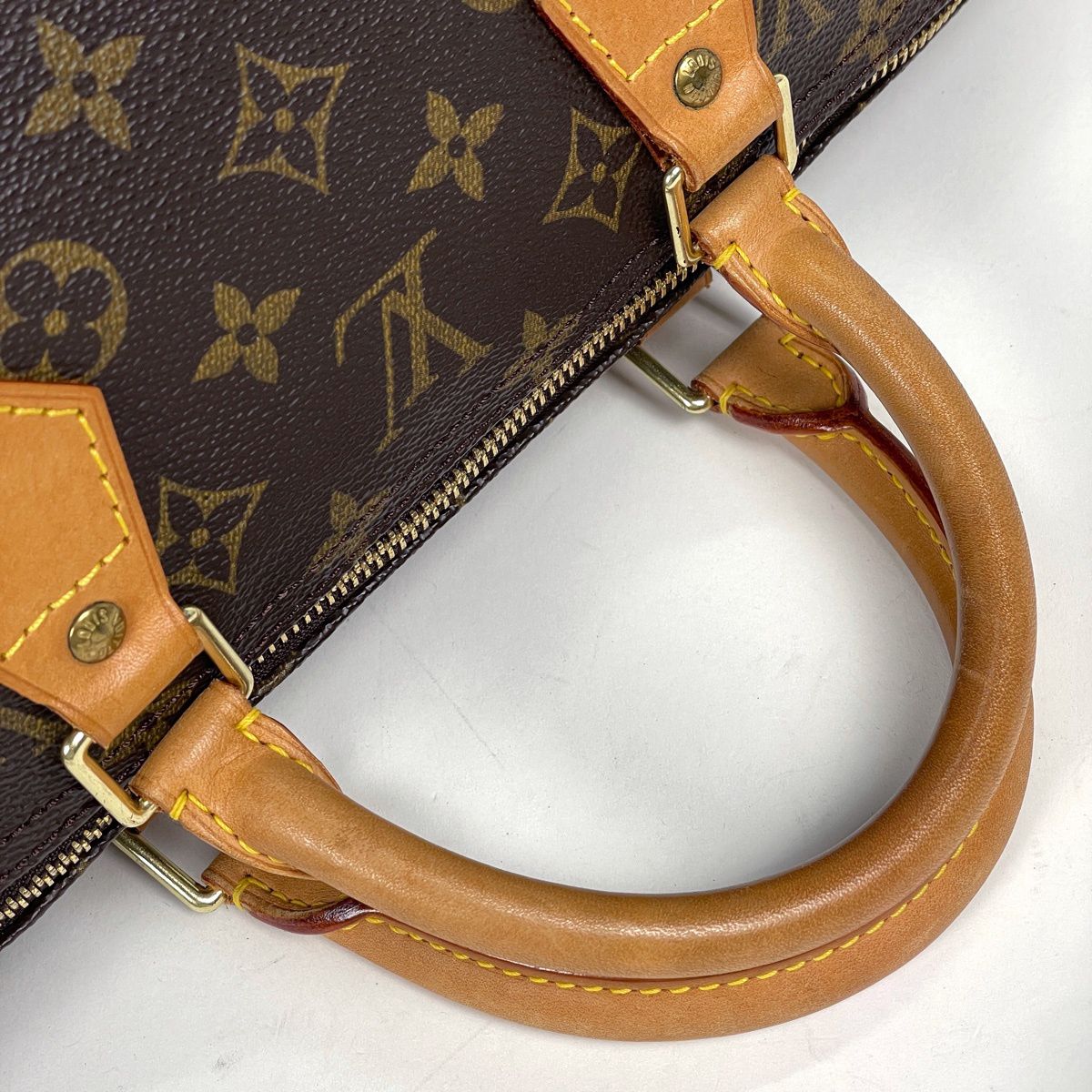 Louis Vuitton Speedy 40 Handbag Monogram Brown — view 6