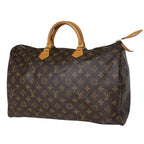 Louis Vuitton Speedy 40 Handbag Monogram Brown