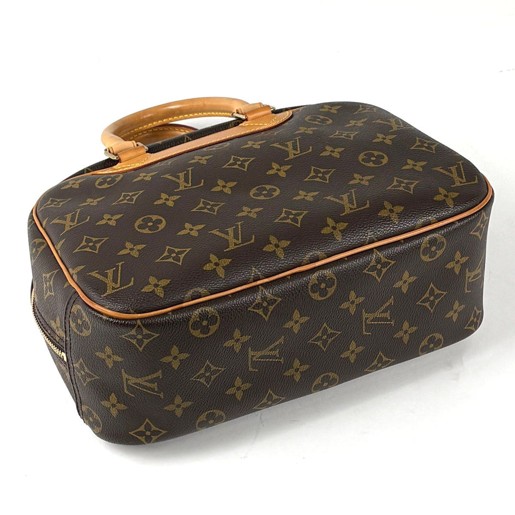 Louis Vuitton Trouville Boston Bag Handle Monogram Brown — view 2