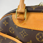 Louis Vuitton Trouville Boston Bag Handle Monogram Brown — view 4
