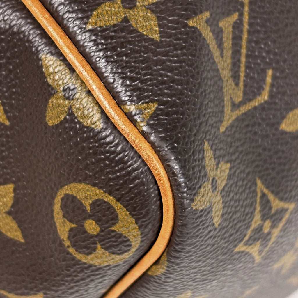 Louis Vuitton Keepall Bandouliere 45 Boston Bag Monogram Brown — view 3