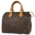 Louis Vuitton Speedy 25 Handbag Monogram Brown