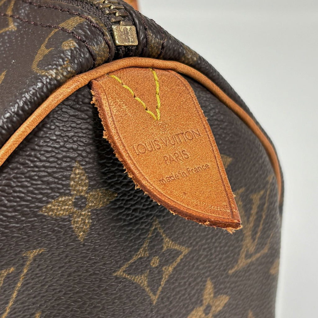 Louis Vuitton Speedy 25 Handbag Monogram Brown — view 4
