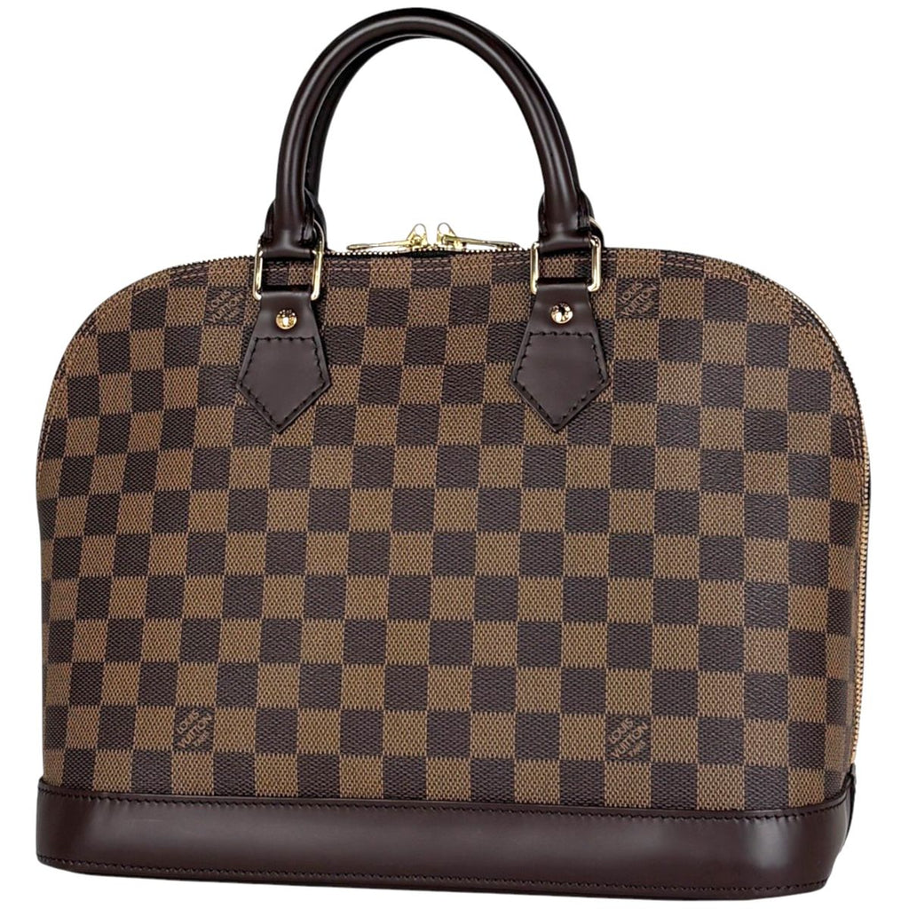 Louis Vuitton Alma Handbag Damier Brown