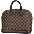 Louis Vuitton Alma Handbag Damier Brown