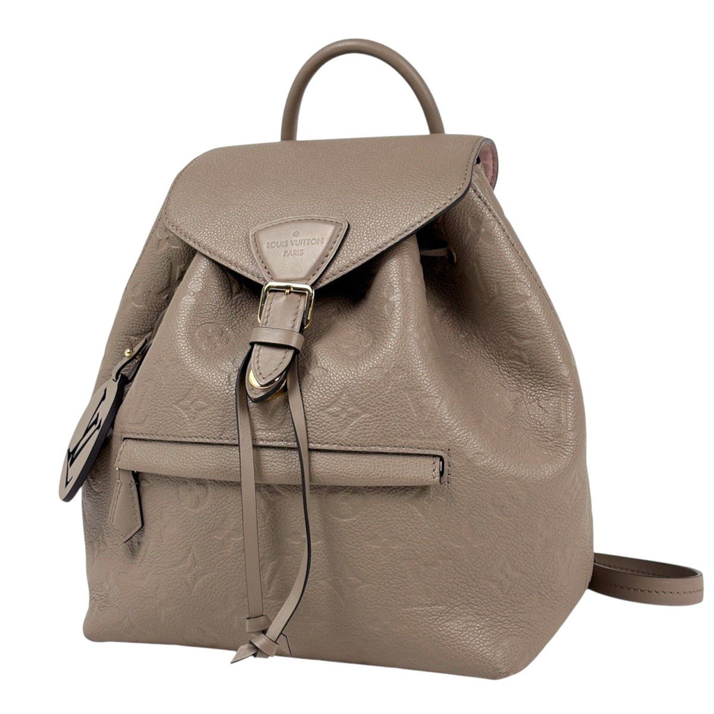 Louis Vuitton Montsouris PM Backpack Monogram Empreinte Tourterelle
