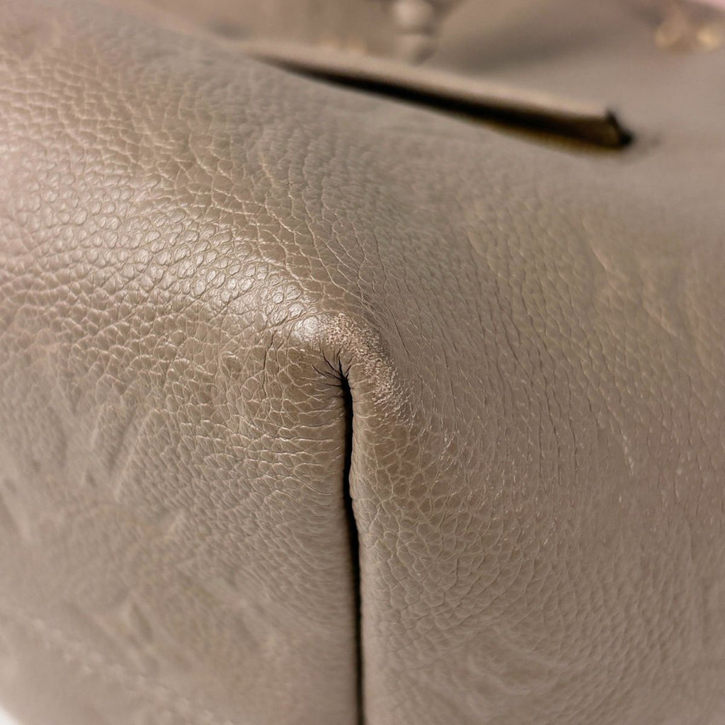 Louis Vuitton Montsouris PM Backpack Monogram Empreinte Tourterelle — view 4