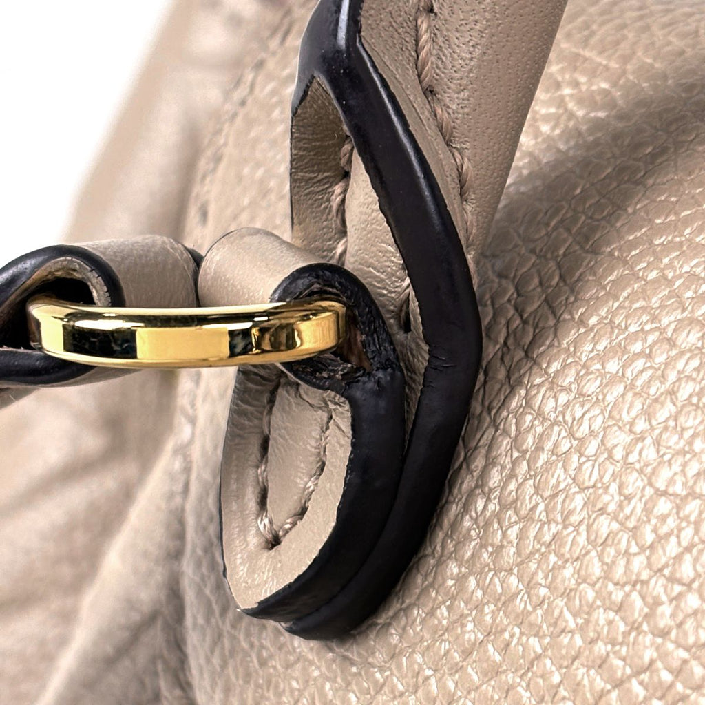 Louis Vuitton Montsouris PM Backpack Monogram Empreinte Tourterelle — view 5